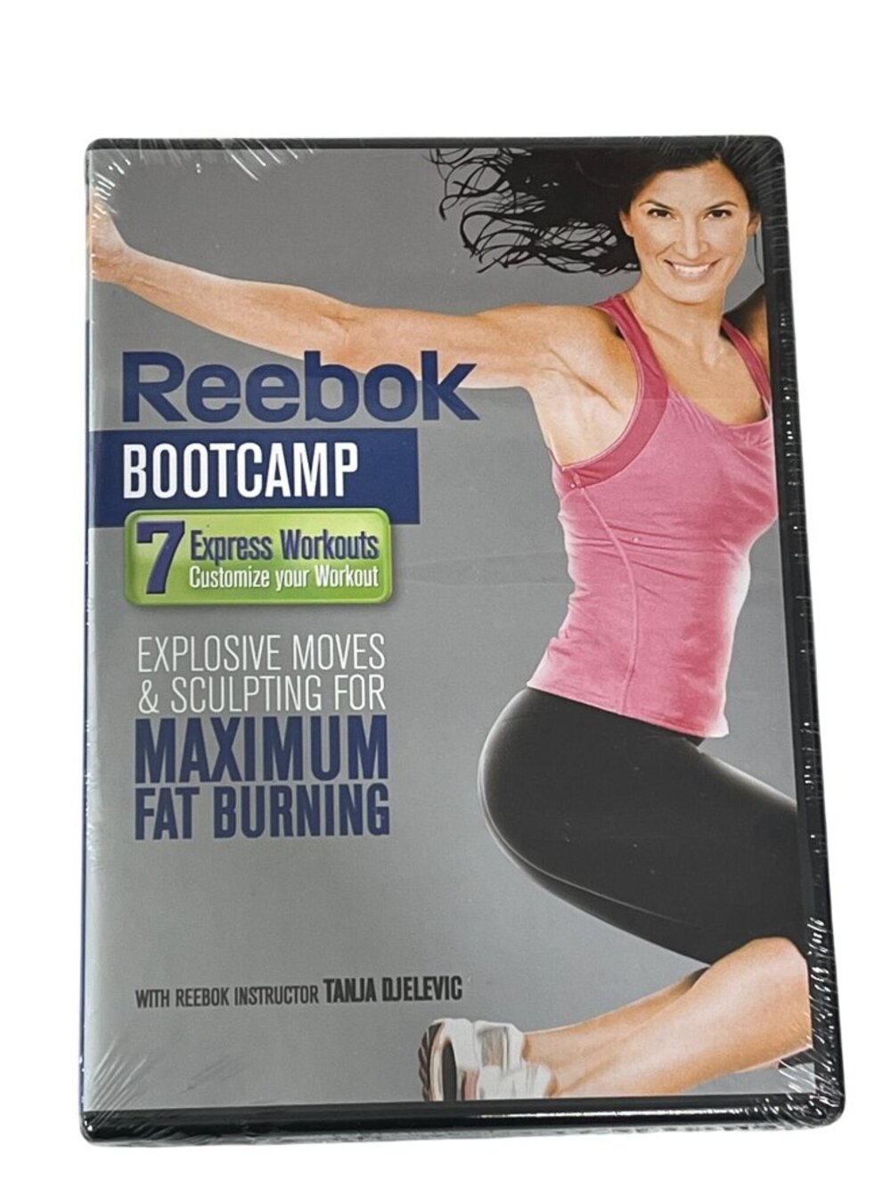 Reebok BootCamp DVD Workout Fitness 7 Express Workouts Gaiam